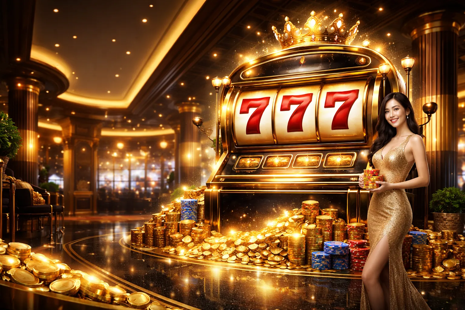 Banner khuyến mãi f1680 xổ số cho slot cổ điển