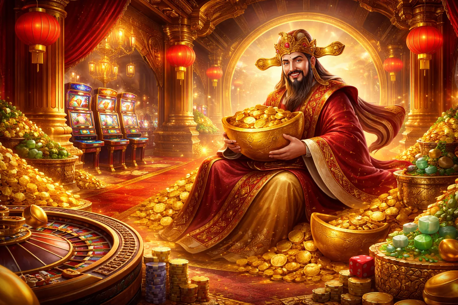 Bàn chơi Roulette trực tiếp sang trọng tại f1680 xổ số